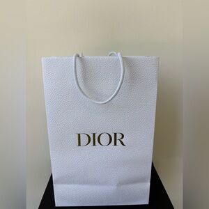 Dior White Bag